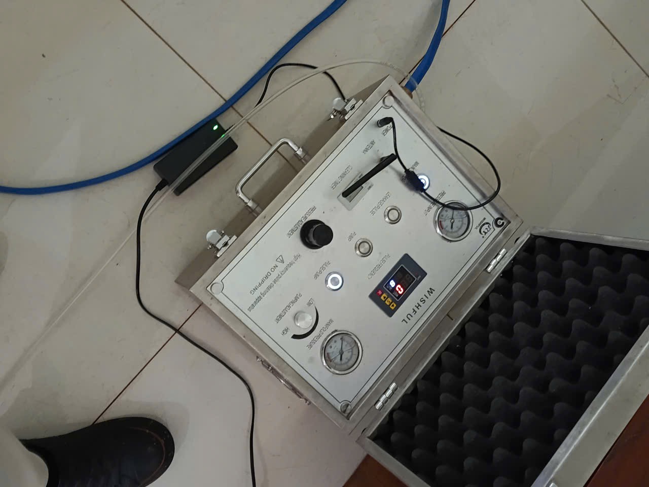 Máy bơm áp lực WISHFUL kiểm tra rò rỉ đường ống